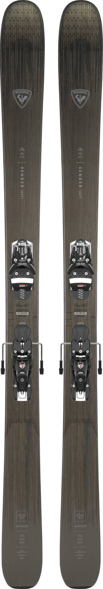 ski rossignol sender 104 ti + fixation spx 12 metrix gw b110