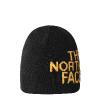 bonnet the north face reversible tnf banner tnf black / summit gold 2023