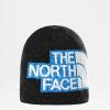 bonnet the north face REVERSIBLE HIGHLINE BEANIE TNF BLACK/HERO BLUE