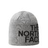 bonnet the north face reversible tnf banner tnf medium grey heather / tnf black 2023
