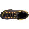 chaussure la sportiva trango tech leather gtx black yellow