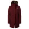 parka the north face w zaneck recycled regal red