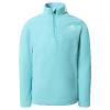 polaire the north face junior GLACIER 1/4 ZIP (RECYCLED) TRANSANTARCTIC BLUE