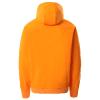 sweat the north face m tekno logo hoodie vivid orange