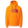 sweat the north face m tekno logo hoodie vivid orange