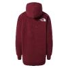 sweat the north face w oversize hoodie regal red
