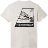 tee shirt the north face M foundation graphic gardenia white