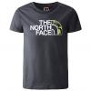 tee shirt the north face junior S/S easy asphalt grey