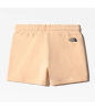 short the north face w logowear apricot ice