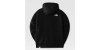 sweat the north face w essential hoodie tnf black