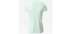tee-shirt the north face w reaxion ampere misty jade