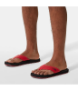 tongs the north face M base camp flip flop II tnf red tnf black