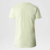 tee shirt the north face w easy s/s lime cream