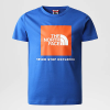 tee shirt the north face junior S/S redbox tnf blue