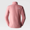polaire the north face w 100 glacier 1/4 zip shady rose
