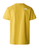 tee shirt the north face M S/S WOODCUT DOME TEE YELLOW SILT