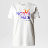 tee shirt the north face w foundation graphic gardenia white / tnf black