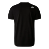 tee shirt the north face s/s woodcut dome tnf black