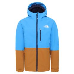veste the north face junior chakado insulated clear lake blue
