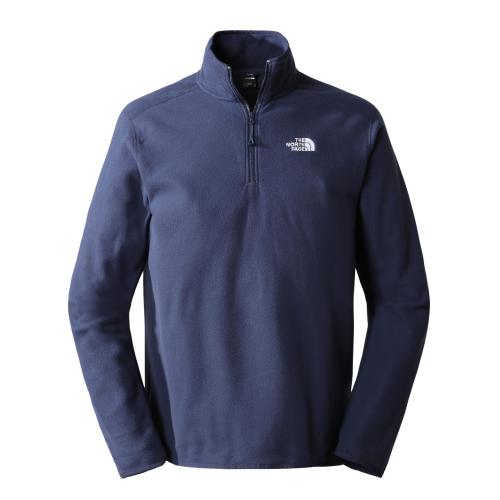 polaire the north face M 100 glacier 1/4 zip summit navy