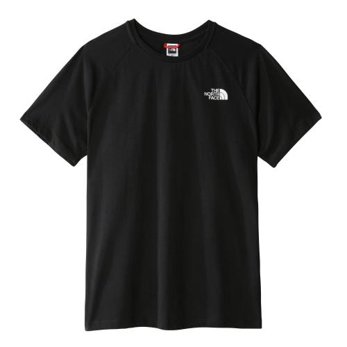 tee shirt the north face M s/s north faces tnf black / topaz