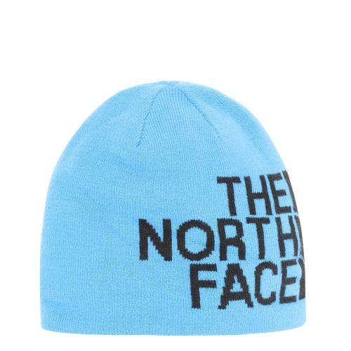 bonnet the north face reversible tnf banner clear lake blue