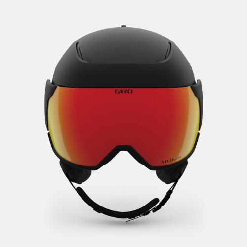 casque ski giro orbit mips spherical matte graphite/red