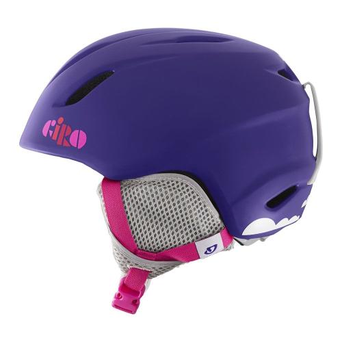 casque ski giro launch matte purple