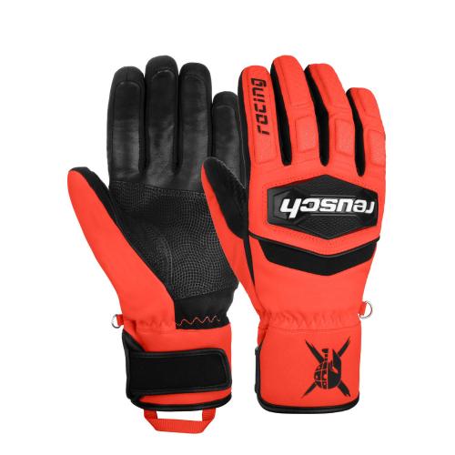 gants ski reush worldcup warrior r-tex xt black fluo red