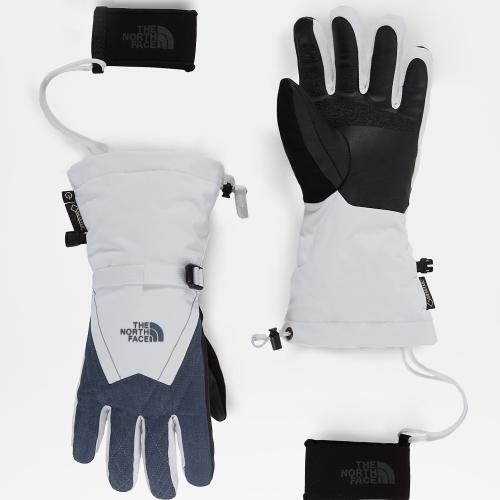 gants the north face montana gtx tnf white grisaille grey