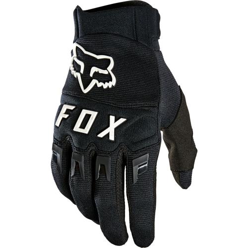 gants vtt fox dirtpaw black white