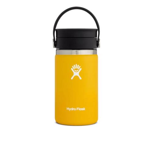gourde hydro flask 12 OZ WIDE MOUTH WITH FLEX SIP LID SUNFLOWER