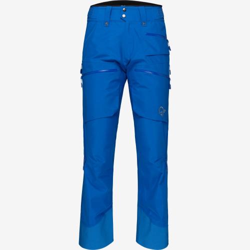 pantalon norrona lofoten gore-tex insulated olympia blue