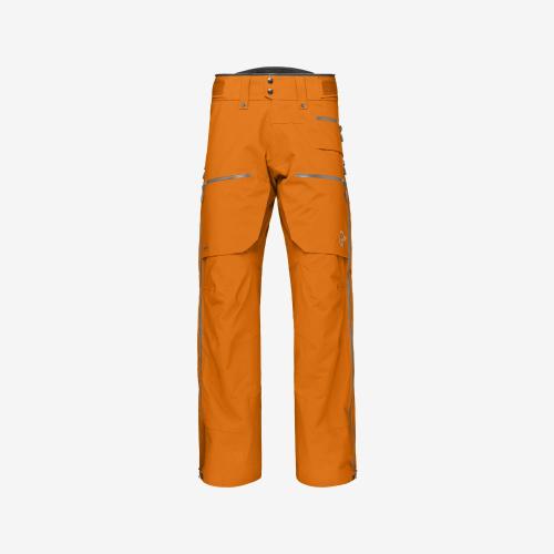 pantalon norrona lofoten gore-tex pro orange popsicle