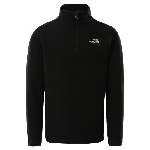 polaire the north face junior GLACIER 1/4 ZIP (RECYCLED) TNFBLACK