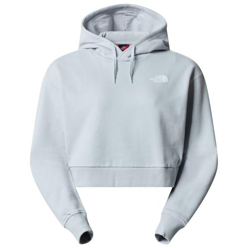 sweat the north face w trend crop hoodie dusty periwinkle