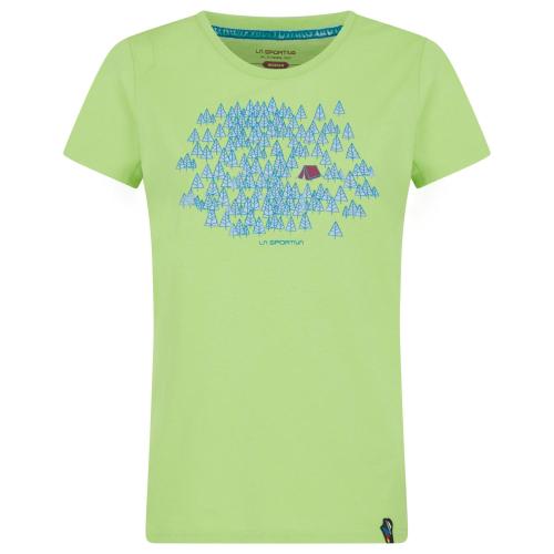 tee shirt la sportiva forest w lime green