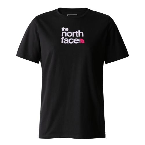 tee shirt the north face w foundation graphic tnf black / lavender fog