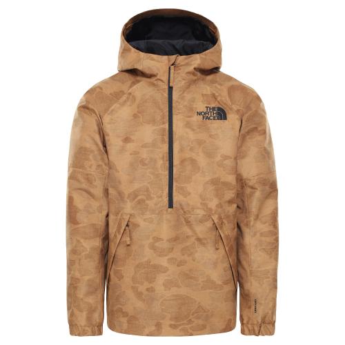 veste the north face up and over anorak timber tan