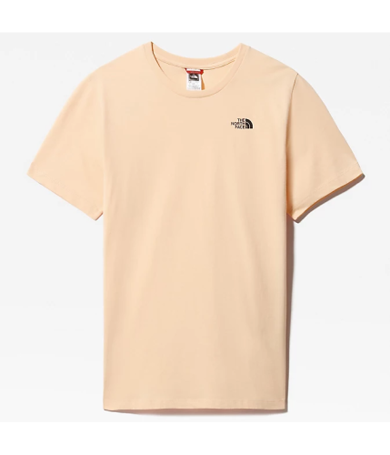 tee shirt the north face W s/s simple dome apricot ice