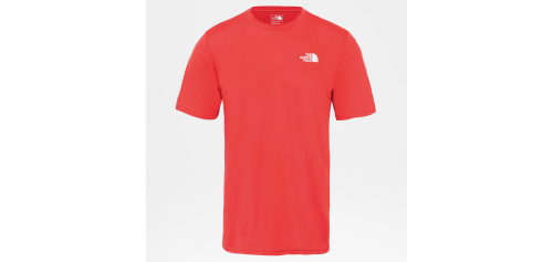 tee-shirt the north face m flex II s/s tnf red