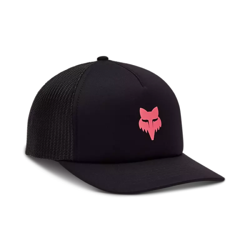 casquette fox w boundary trucker black / pink