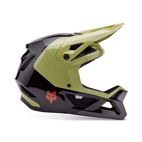 casque vtt fox rampage barge ce/cpsc pal green