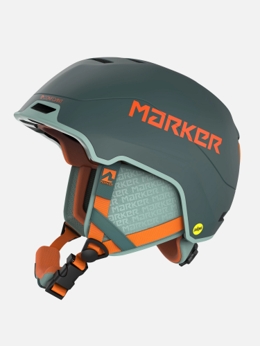 casque ski marker confidant mips green / orange