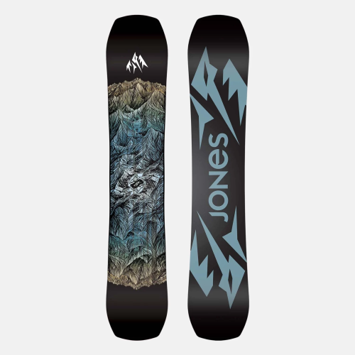 snowboard jones mountain twin + fixation