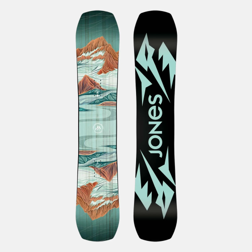 snowboard jones twin sister + fixation