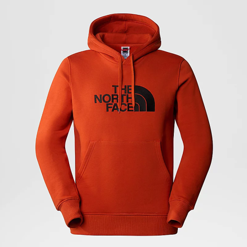 sweat the north face M drew peak pullover hoodie rusted bronze