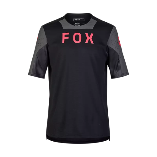 tee shirt fox defend ss jersey taunt black